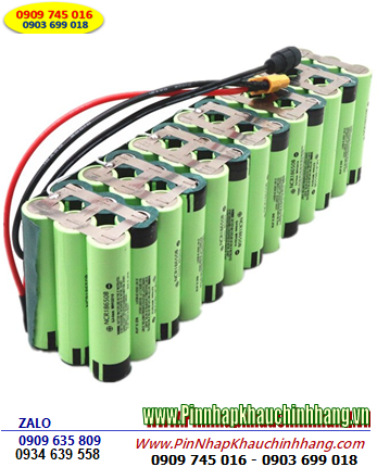 Pin sạc Lithium 48v-10 200mAh, Pin sạc 18650 Lithium 48v-10 200mAh /Nhận bấm ghép pin theo yêu cầu